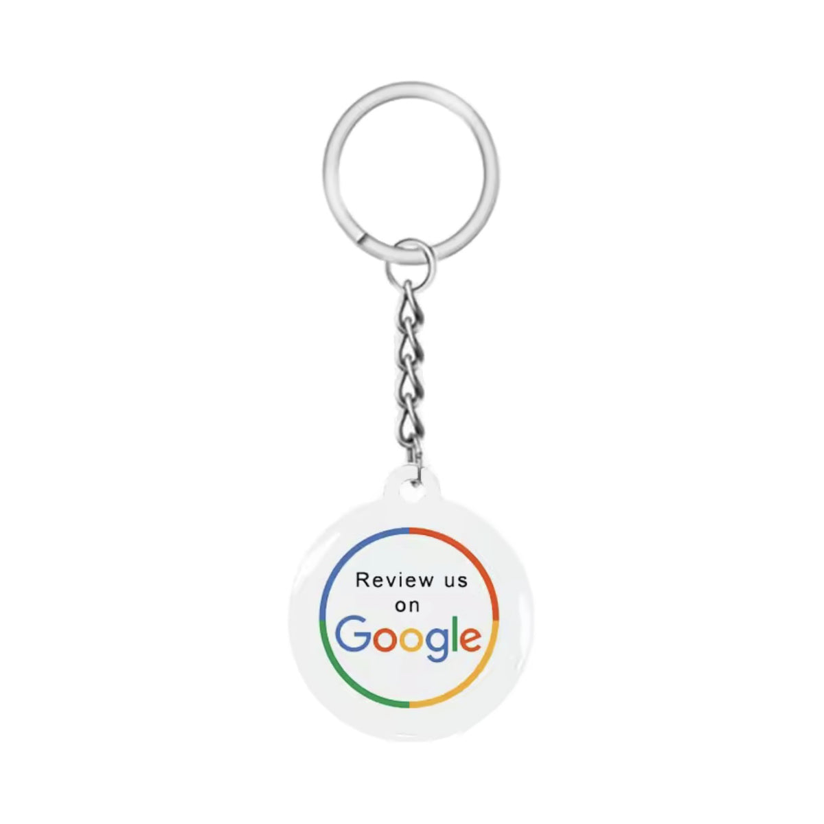 Portachiavi NFC per recensioni Google: un tocco e si apre subito la pagina per lasciare una recensione