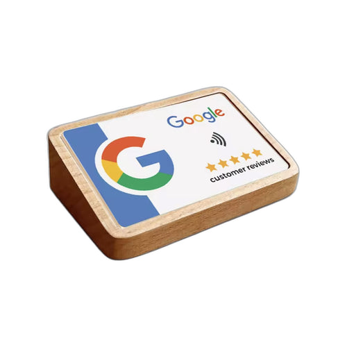 Stand NFC Google Edizione Legno